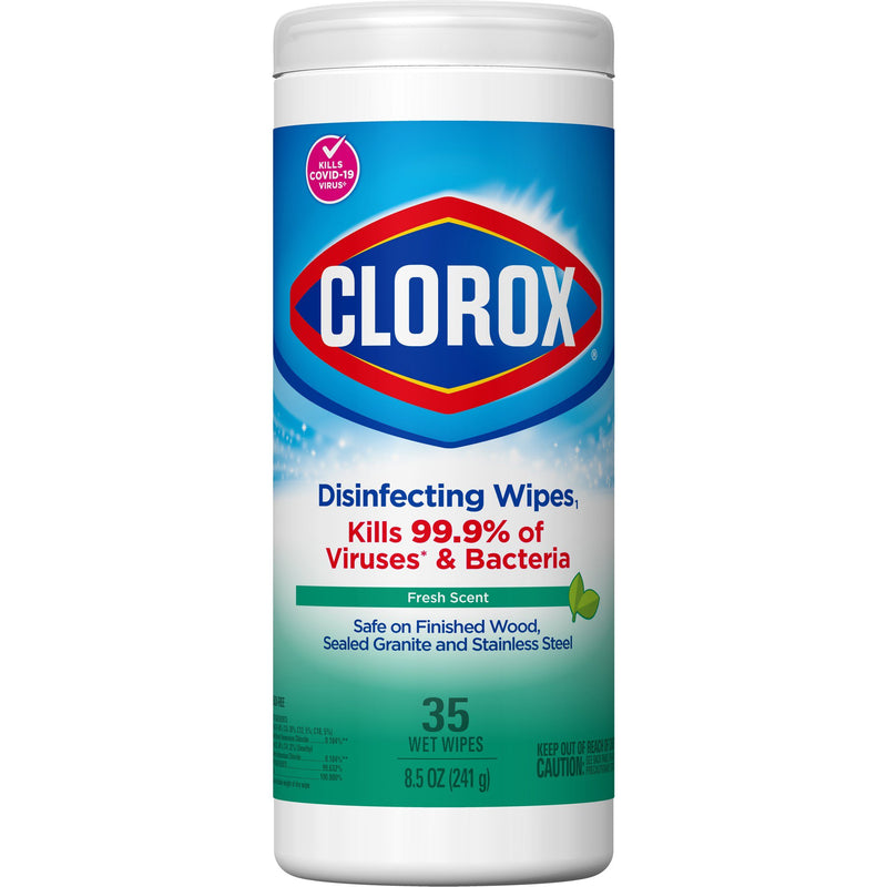 Clorox® Disinfecting Wipes, Fresh Scent, Sold As 1/Carton The 01593