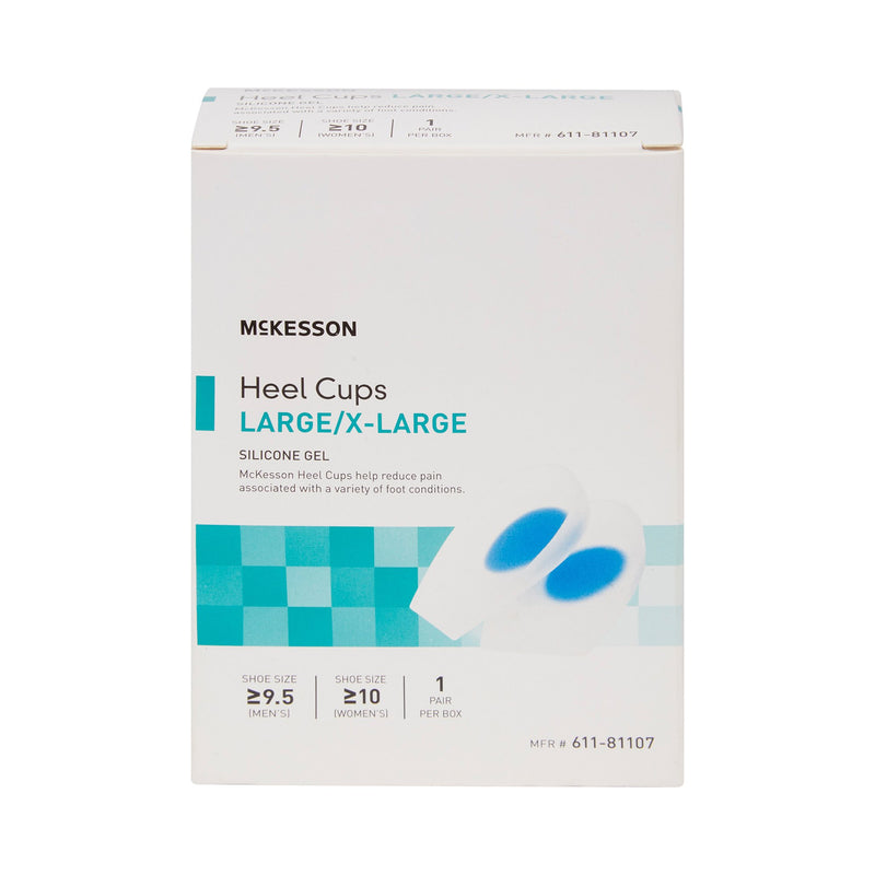 Mckesson U-Shaped Heel Cup, Large / Extra Large, Sold As 1/Pair Mckesson 611-81107