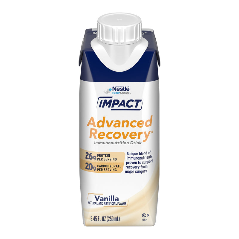 Impact Advanced Recovery® Vanilla Immunonutrition Drink, 8.45-Ounce Carton, Sold As 1/Each Nestle 00043900943114