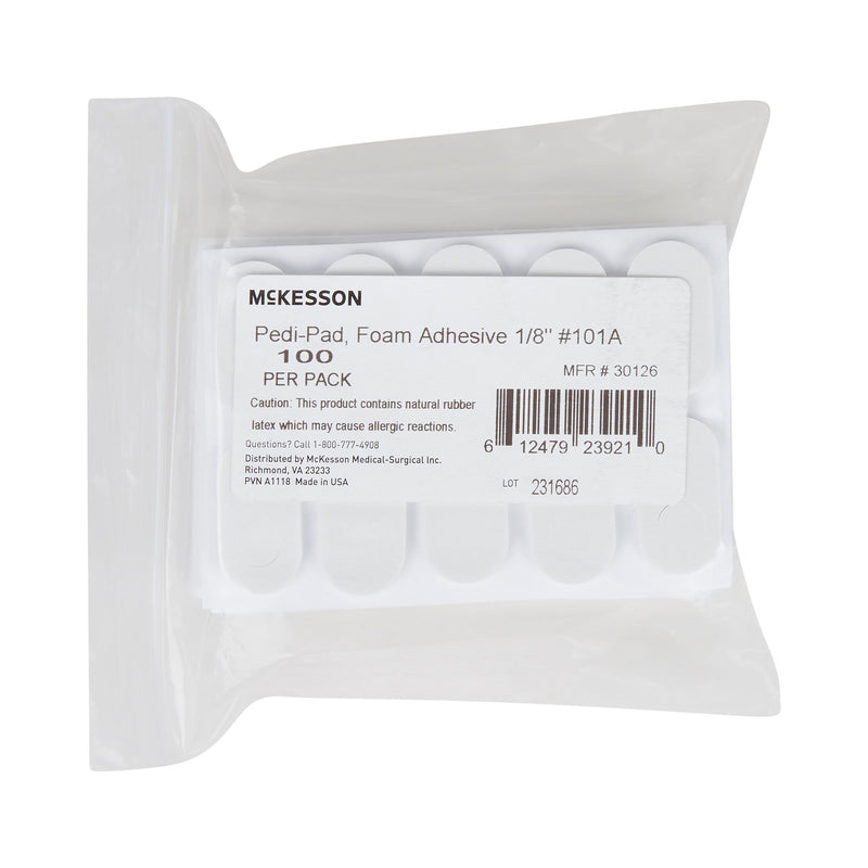 Mckesson Pedi-Pad Adhesive Protective Pad, Size 101-A, Sold As 1000/Case Mckesson 30126