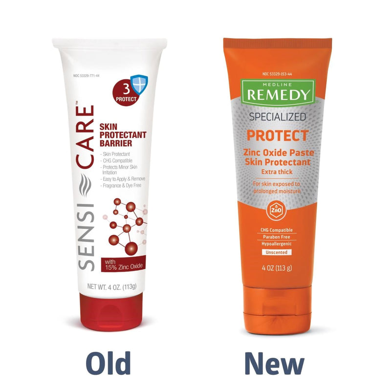 Convatec Sensi-Care Skin Protectant, 4 Oz Tube, Unscented Cream, Sold As 24/Case Medline 325614