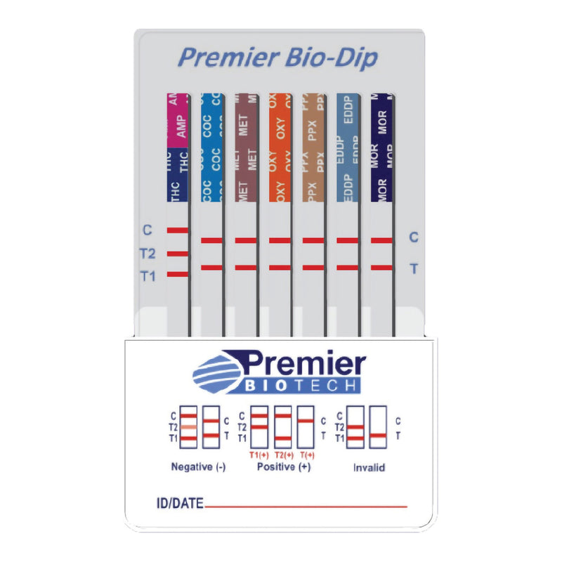 Drug Screen, 13Panel Waived Dip Amp Bar Bup Bzo Coc (25/Cs), Sold As 25/Case Premier Pda-13Cw-Lc