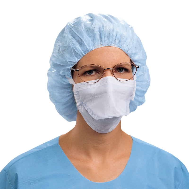 Halyard Duckbill Surgical Mask, Blue, Sold As 300/Case O&M 48220