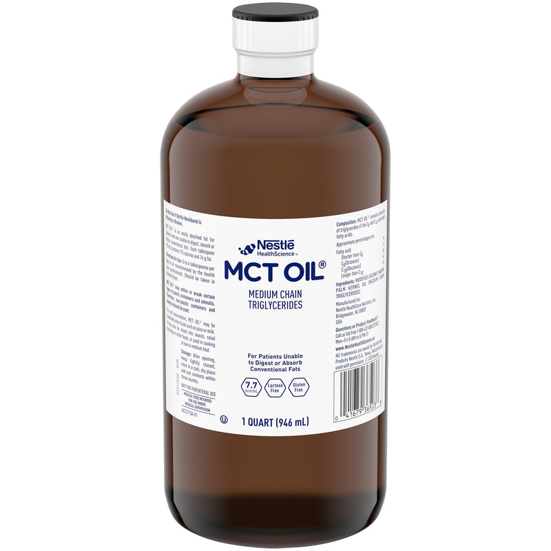 Mct Oil® Medium Chain Triglycerides, 1-Quart Bottle, Sold As 1/Each Nestle 00041679365137