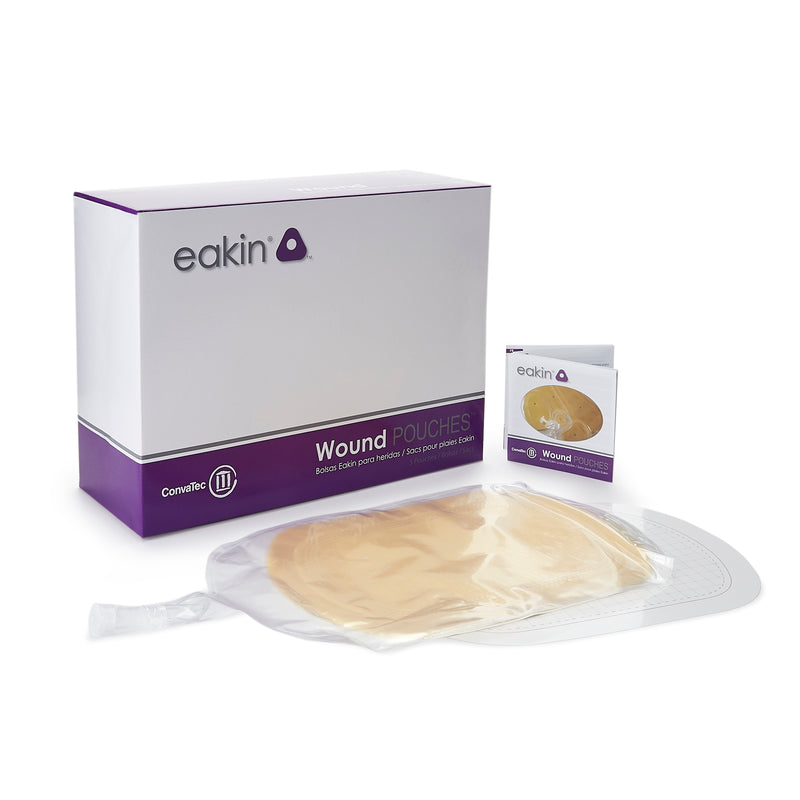 Eakin® Fistula And Wound Drainage Pouch, 6-3/10 X 9-7/10 Inch, Sold As 5/Box Convatec 839265