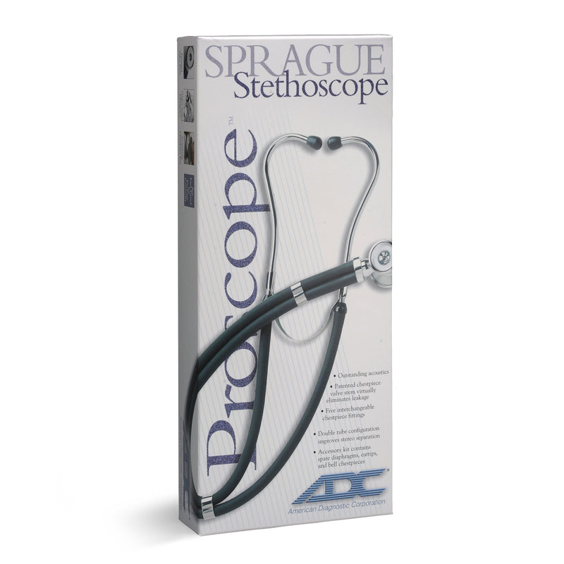 Adscope™ 641 Sprague - Rappaport Stethoscope, Sold As 1/Each American 645