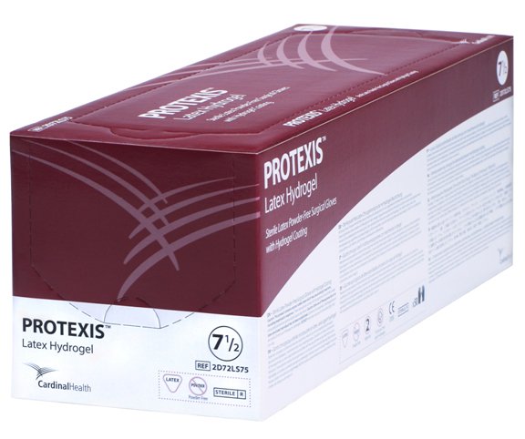 Protexis™ Latex Hydrogel Surgical Glove, Size 8, Translucent Yellow, Sold As 200/Case Cardinal 2D72Ls80