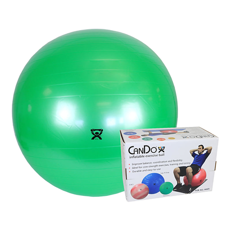 Cando® Inflatable Exercise Ball, Green, 26 Inches, Sold As 1/Each Fabrication 30-1803