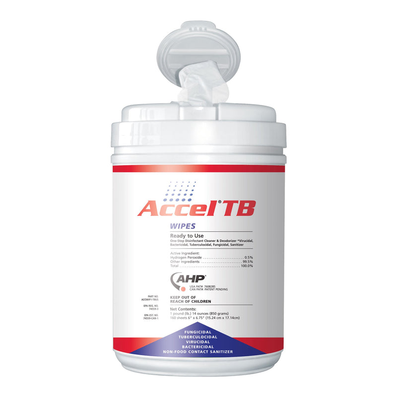 Wipe, Clnr/Disinf Accell Tb Surface (160Ct 12Ct/Cs), Sold As 160/Carton Unimed Uwip242221