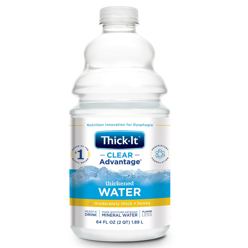 Thick-It® Clear Advantage® Honey Consistency Thickened Water, 64-Ounce Bottle, Sold As 4/Case Kent B452-A5044