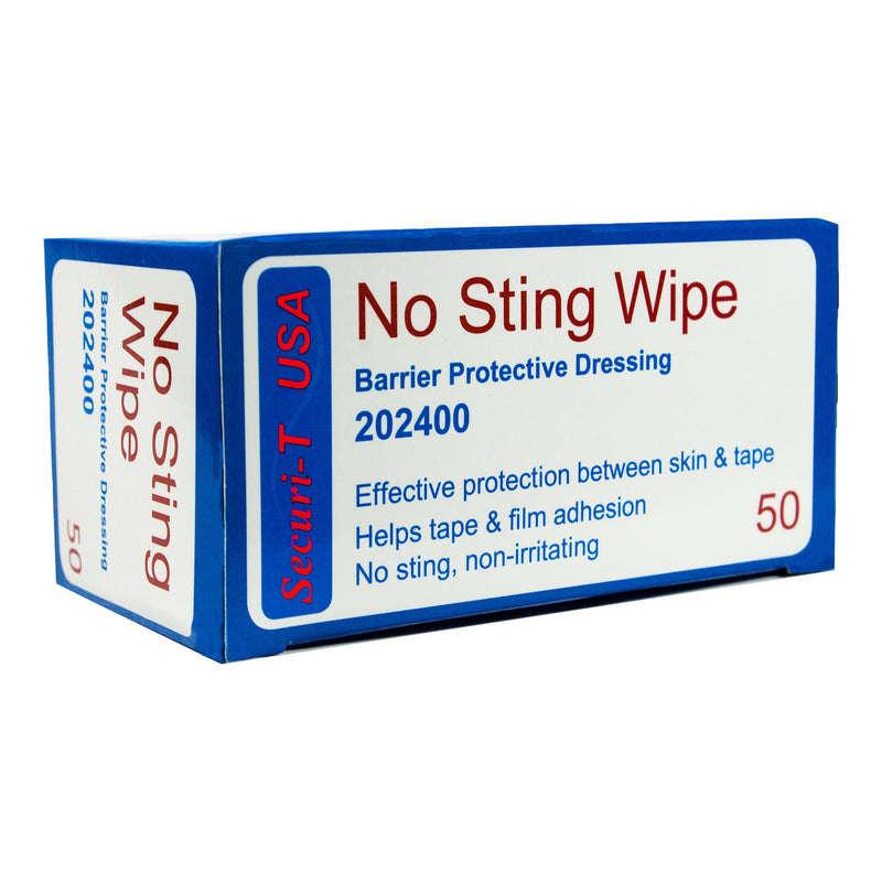 Securi-T Usa No Sting Barrier Protective Dressing Wipes, Sold As 1/Each Securi-T 202400