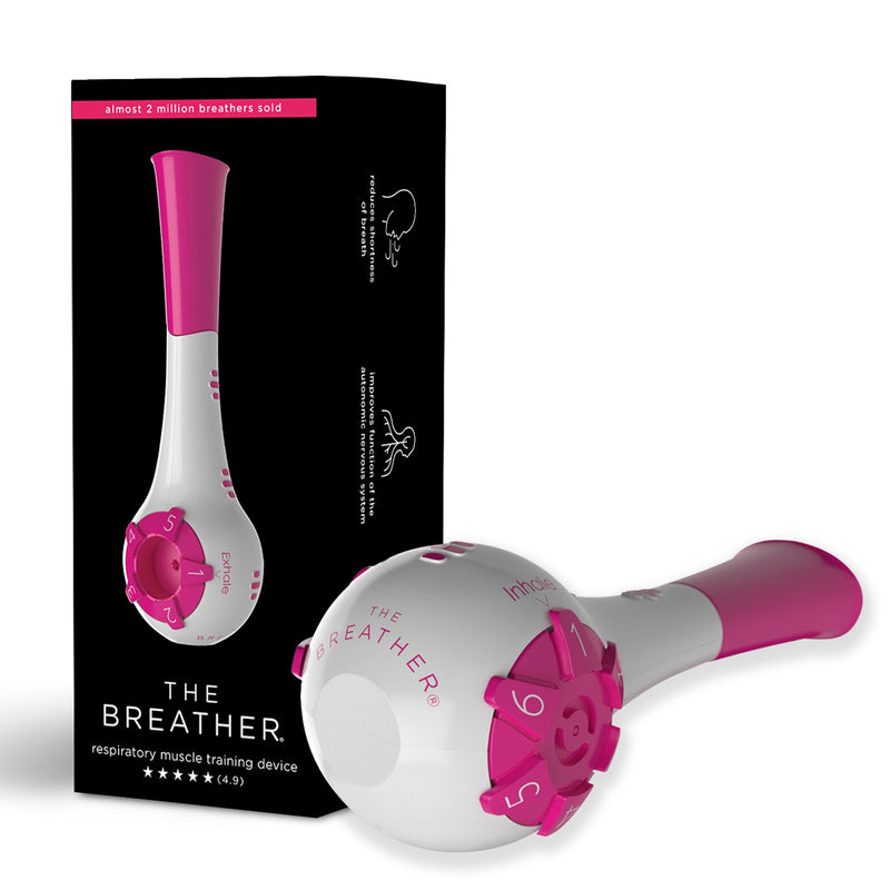The Breather® Respiratory Exerciser, Pink, Sold As 1/Each Pn B-Pink