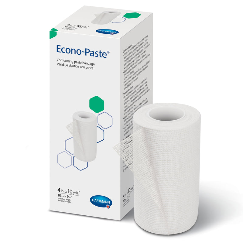 Econo-Paste® Impregnated Conforming Dressing, 4 Inch X 10 Yard, Sold As 12/Case Hartmann 47400000