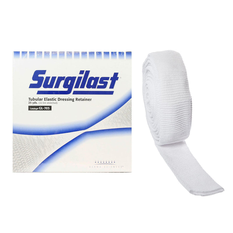 Surgilast® Elastic Net Retainer Dressing, Size 3, 25 Yard, Sold As 1/Box Gentell Gl703