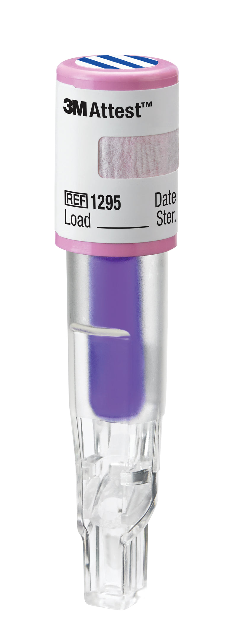 Attest™ Rapid Readout Sterilization Biological Indicator Vial, Class 1, Sold As 120/Case 3M 1295