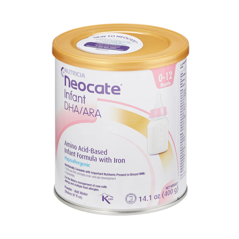 Neocate® Dha & Ara Infant Formula, 14.1-Ounce Can, Sold As 4/Case Nutricia 125626