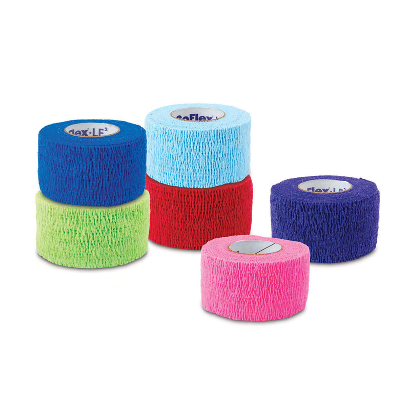 Coflex®·Lf2 Self-Adherent Closure Cohesive Bandage, 2 Inch X 5 Yard, Sold As 36/Case Andover 9200Cp-036