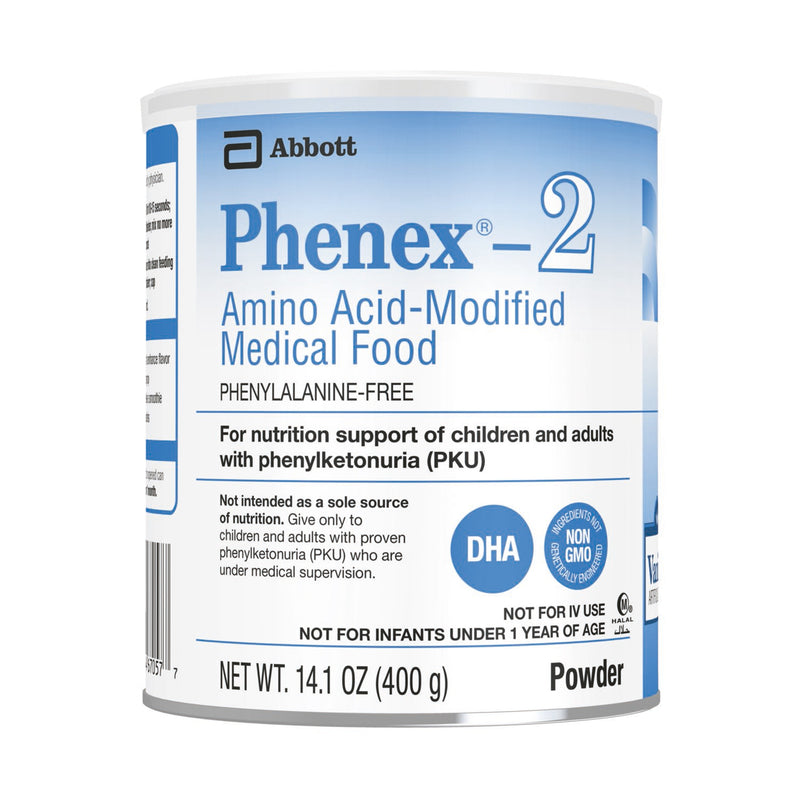 Phenex®-2 Vanilla Amino Acid–Modified Medical Food For Pku, 14.1-Ounce Can, Sold As 6/Case Abbott 67056