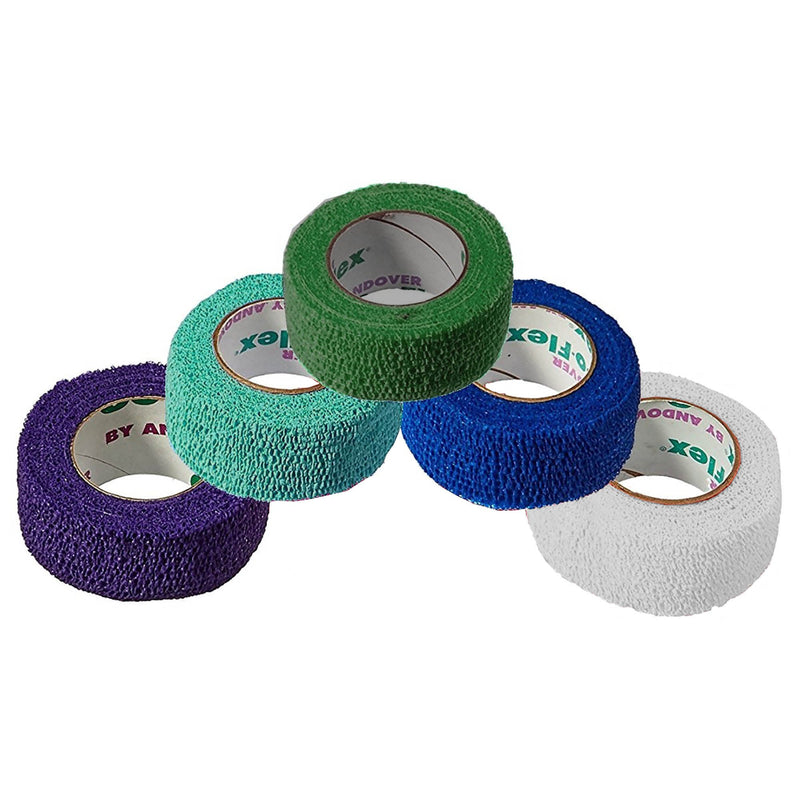 Coflex® Nl Self-Adherent Closure Cohesive Bandage, 1 Inch X 5 Yard, Sold As 30/Case Andover 5100Rb-030
