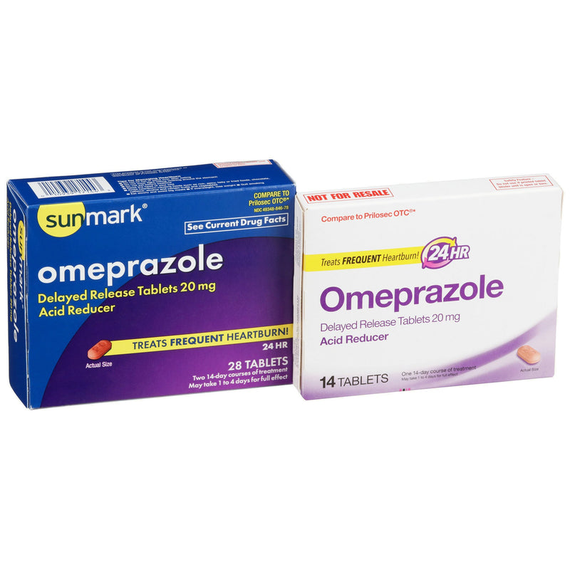 Sunmark® Omeprazole Antacid, Sold As 1/Box Mckesson 49348084678