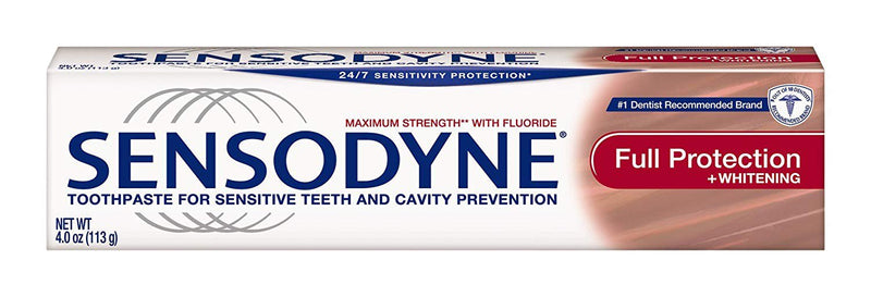 Sensodyne® Full Protection Plus Whitening Toothpaste, Sold As 1/Each Glaxo 31015808375