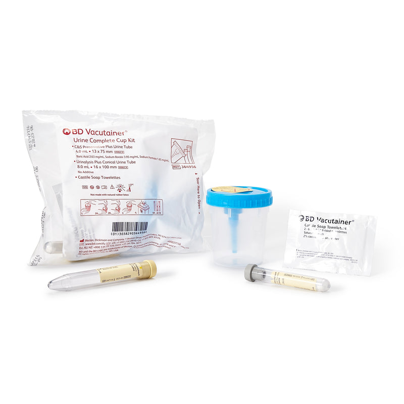 Bd Vacutainer® Urine Specimen Collection Kit, Sold As 50/Case Bd 364956