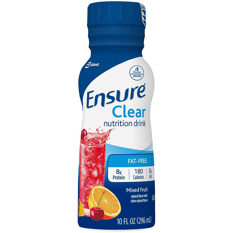 Ensure® Clear Therapeutic Nutrition, Mixed Fruit, 10-Ounce Bottle, Sold As 4/Pack Abbott 62479