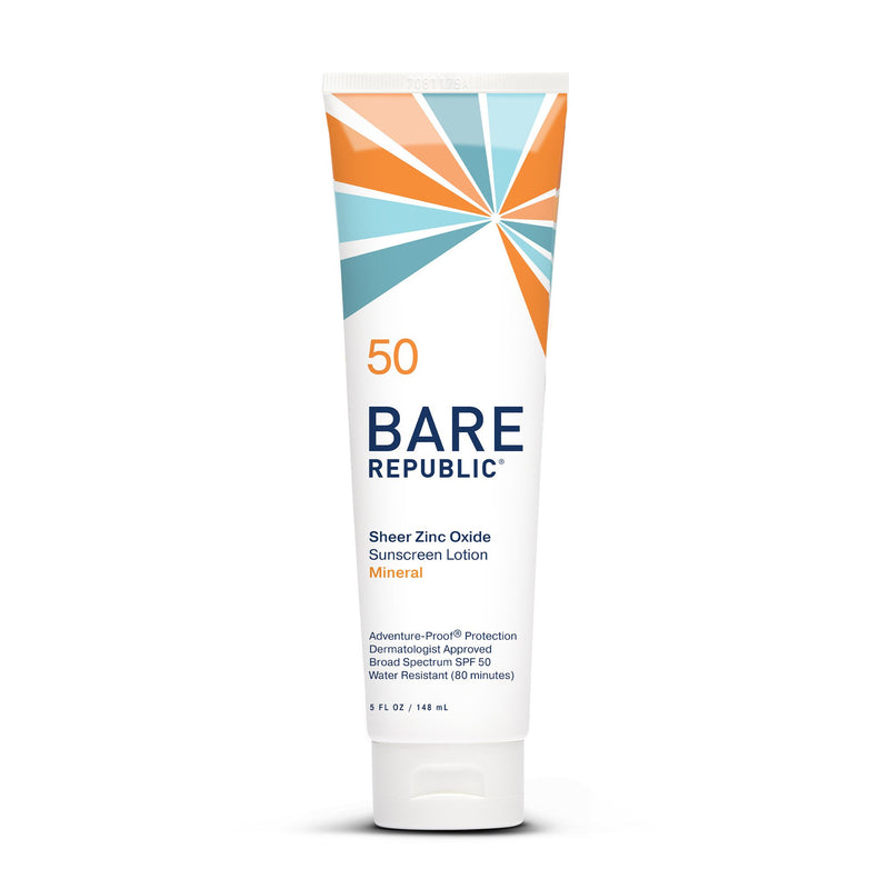 Sunscreen Bare Republic® Mineral Spf 50 Lotion 5 Oz. Tube, Sold As 12/Case Coola Br10079