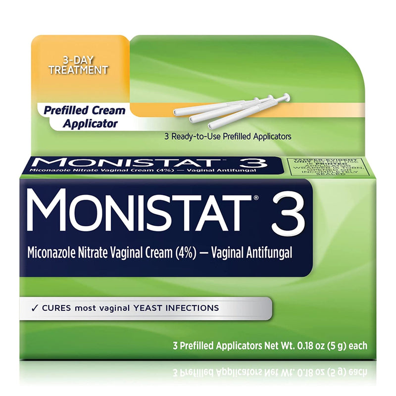 Monistat® 3-Day Treatment Vaginal Antifungal Prefilled Cream Applicators, Sold As 3/Box Prestige 63736001518