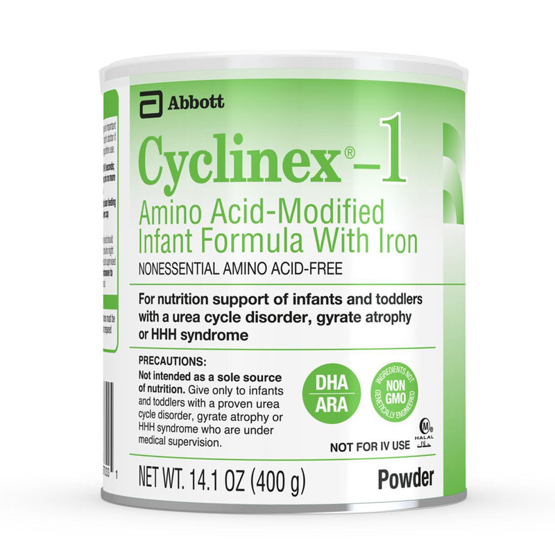 Cyclinex®-1 Amino Acid-Modified Infant Formula With Iron, 14.1 Oz. Can, Sold As 6/Case Abbott 67032