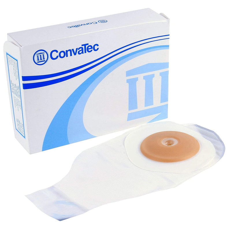 Activelife® One-Piece Drainable Transparent Colostomy Pouch, 12 Inch Length, 1 Inch Stoma, Sold As 5/Box Convatec 175779
