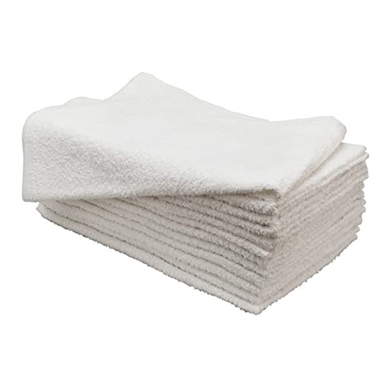 Lew Jan Textile White Hand Towel, 16 X 27 Inch, Sold As 12/Dozen Lew V11-162727