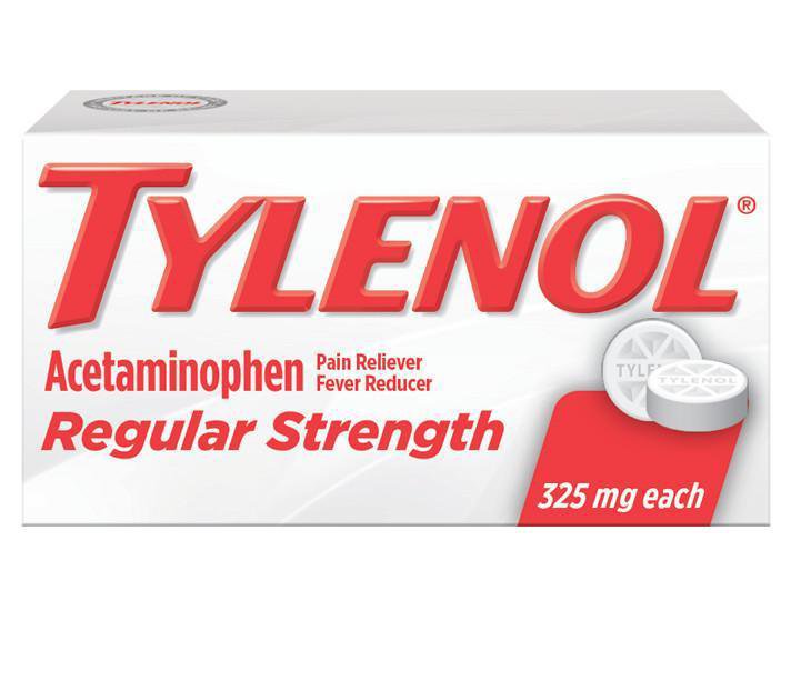 Tylenol® Acetaminophen Pain Relief, Sold As 100/Box J 50580049660