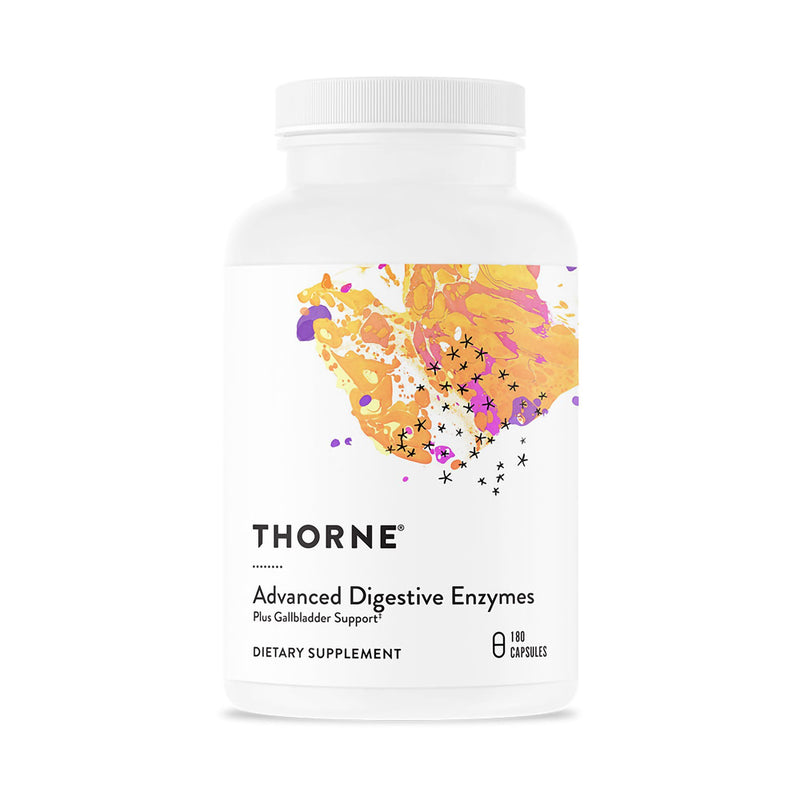 Advanced Digestive Enzymes Plus Gallbladder Support, Sold As 12/Case Thorne Sd405