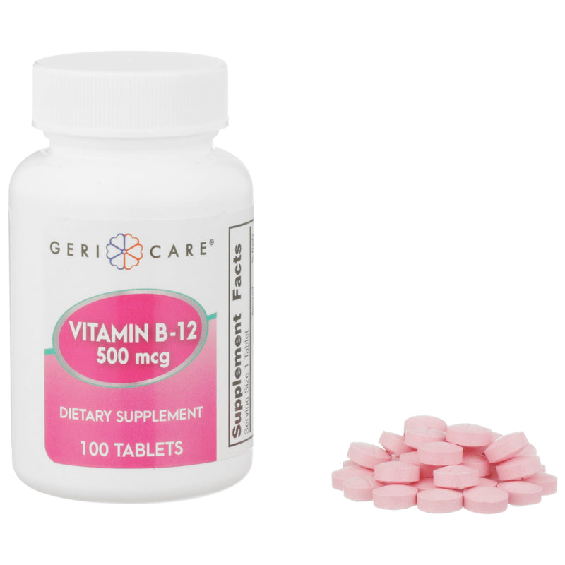 Geri-Care Vitamin B-12 Supplement, Sold As 1/Bottle Geri-Care 886-01-Gcp