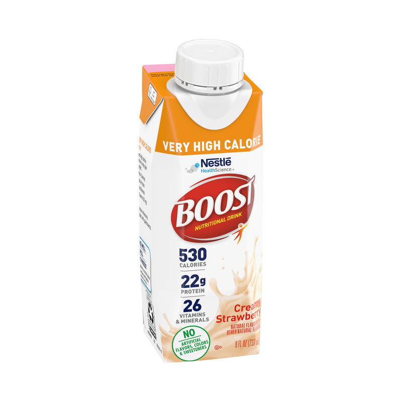 Boost® Very High Calorie Strawberry Nutritional Drink, 8-Ounce Carton, Sold As 1/Each Nestle 00043900661452