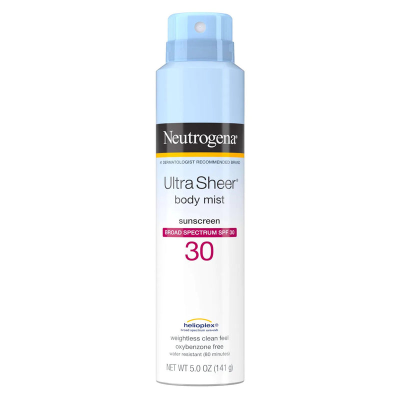 Neutrogena® Ultra Sheer® Sunscreen Spray, Spf 30, Sold As 1/Each J 69968002105