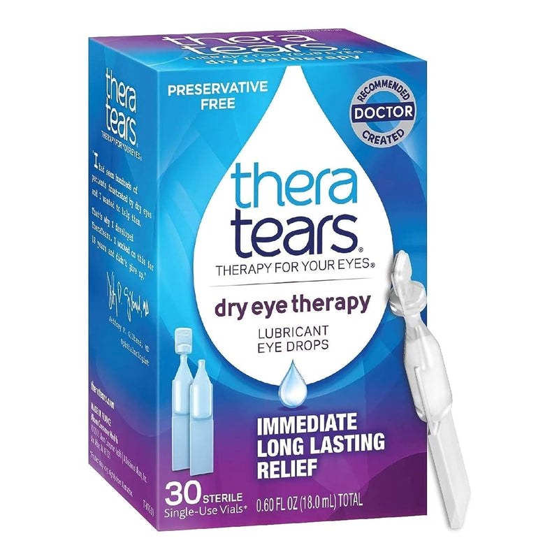 Thera Tears, Drp Dry Eye 0.60Oz 0.25% Ud (30/Bx), Sold As 30/Box Prestige 58790000030