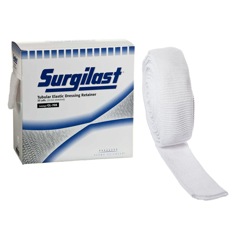 Surgilast® Elastic Net Retainer Dressing, Size 7, 25 Yard, Sold As 1/Box Gentell Gl708
