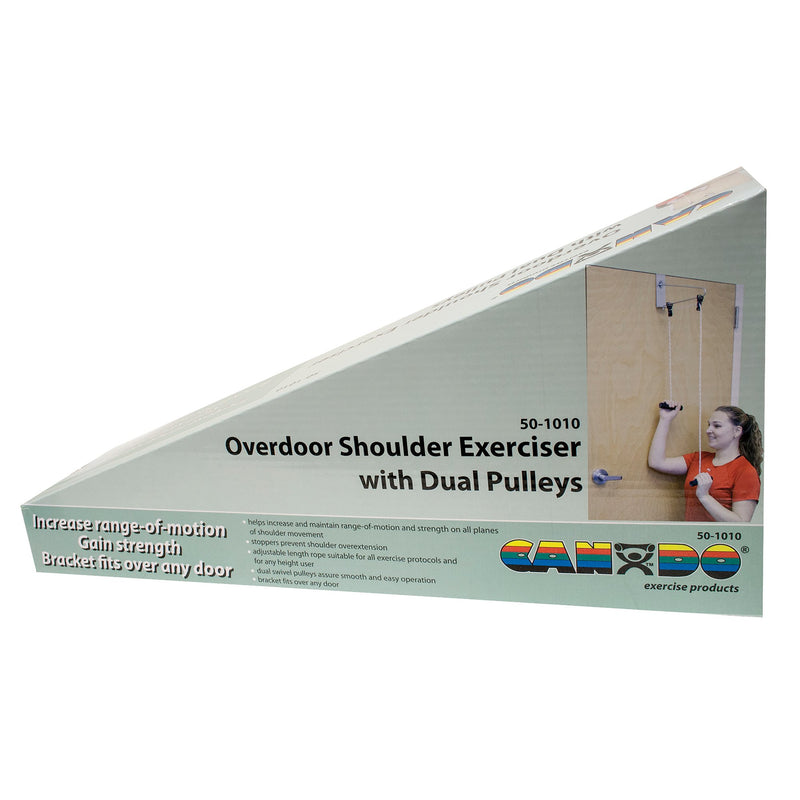 Cando® Overdoor Shoulder Double Pulley Exerciser With Door Bracket, Sold As 1/Each Fabrication 50-1010