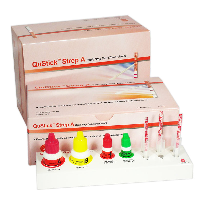 Test Kit, Strep A Dipstick (50/Bx) Gdstec, Sold As 50/Box Stanbio 6000-050