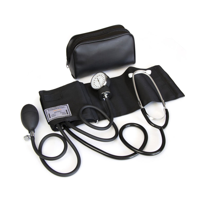 Healthsmart™ Aneroid Sphygmomanometer/Sprague Kit, Standard Adult, Sold As 1/Each Mabis 04-176-021