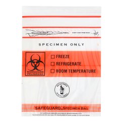 Safeguard® With Tearzone® Specimen Transport Bag With Document Pouch, Sold As 1000/Case Minigrip Mgtz69