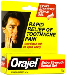 Orajel® Benzocaine Oral Pain Relief, Sold As 1/Each Del 10310032945