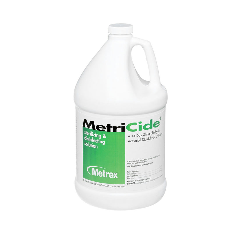 Metricide® Glutaraldehyde High Level Disinfectant, 1 Gal Jug, Sold As 1/Each Metrex 10-1400