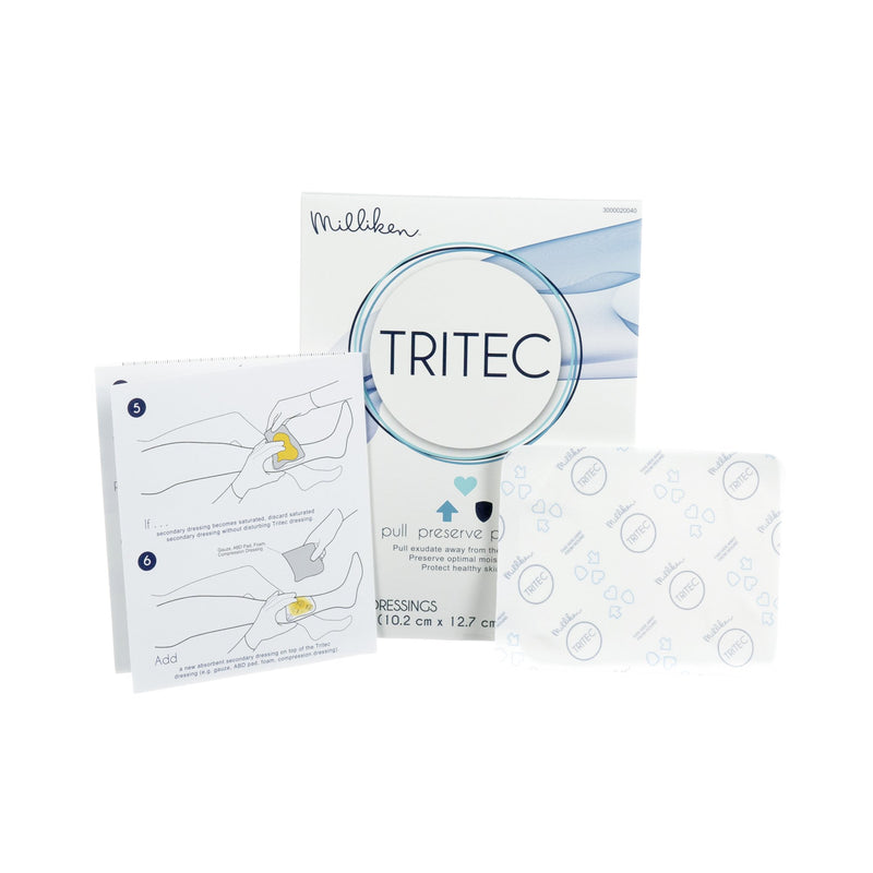 Tritec™ Contact Layer Wound Dressing, 4 X 5 Inch, Sold As 1/Each Milliken 3000020040