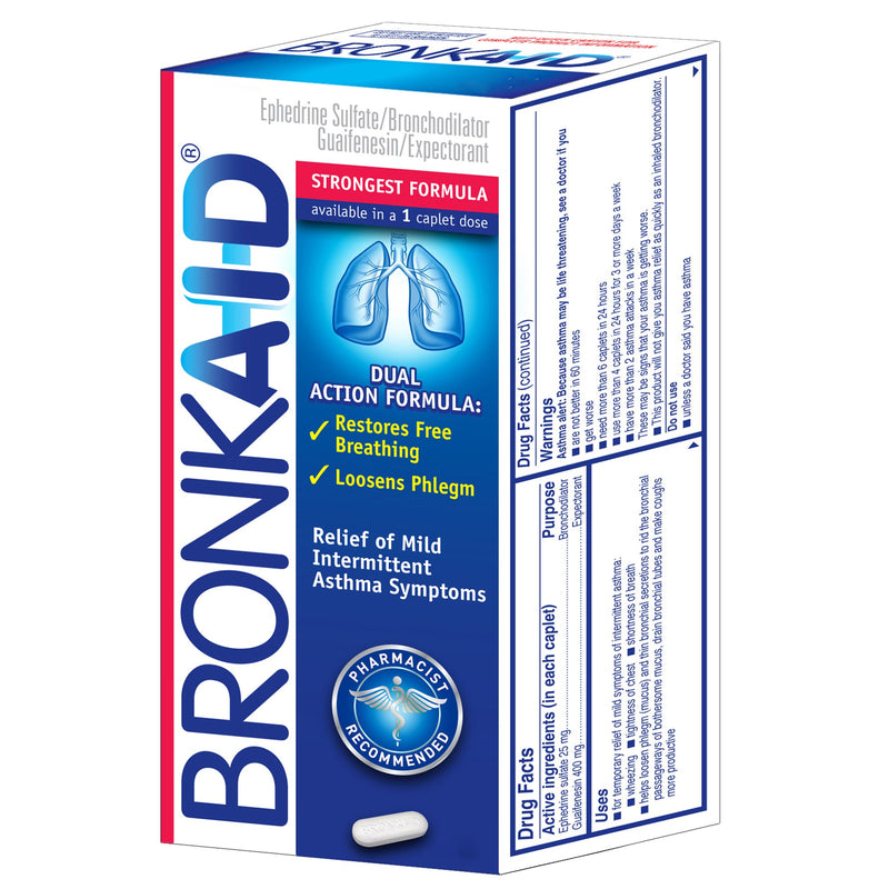 Bronkaid Max, Cap 25Mg (24/Bt), Sold As 1/Bottle Foundation Consumer 69536025024