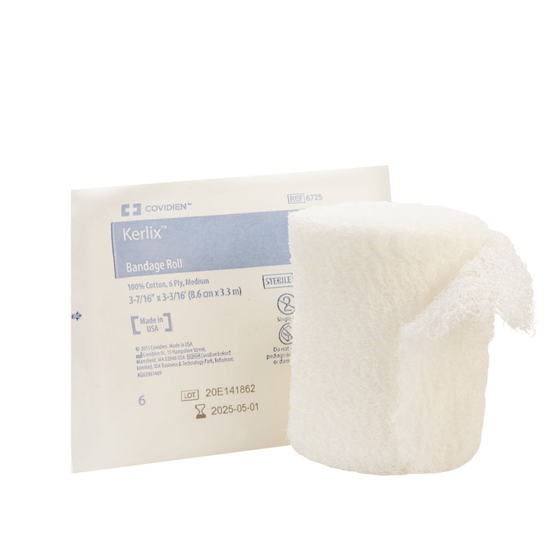Kerlix™ Sterile Fluff Bandage Roll, 3-4/10 Inch X 3-6/10 Yard, Sold As 1/Each Cardinal 6725