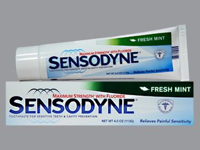 Sensodyne, Toothpaste Mint 4Oz9Glaxo, Sold As 1/Each Glaxo 10158008111