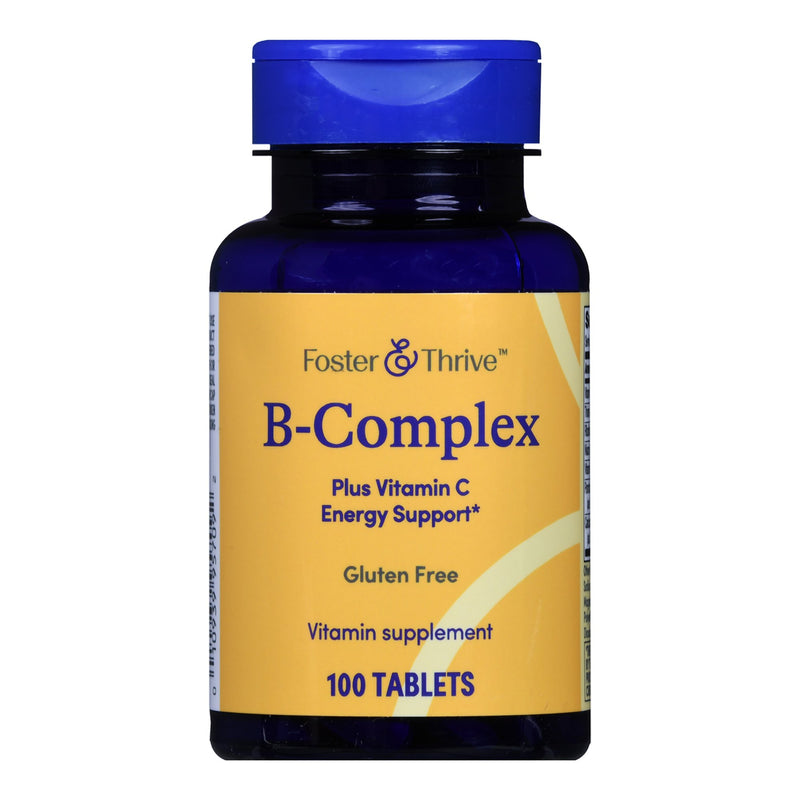 Foster & Thrive™ B-Complex / Ascorbic Acid Tablets, Sold As 1/Bottle Mckesson 01093995709